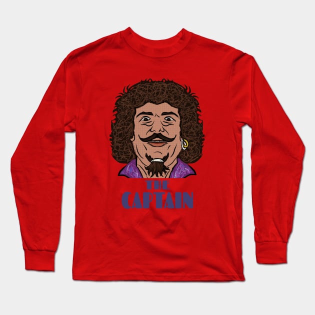 THE CAPTAIN Long Sleeve T-Shirt by Ace13creations